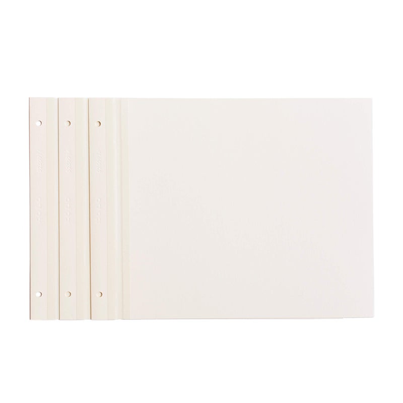 Kolo Refill Pages for Newport 8.5x11 Scrapbook, White - Image 1