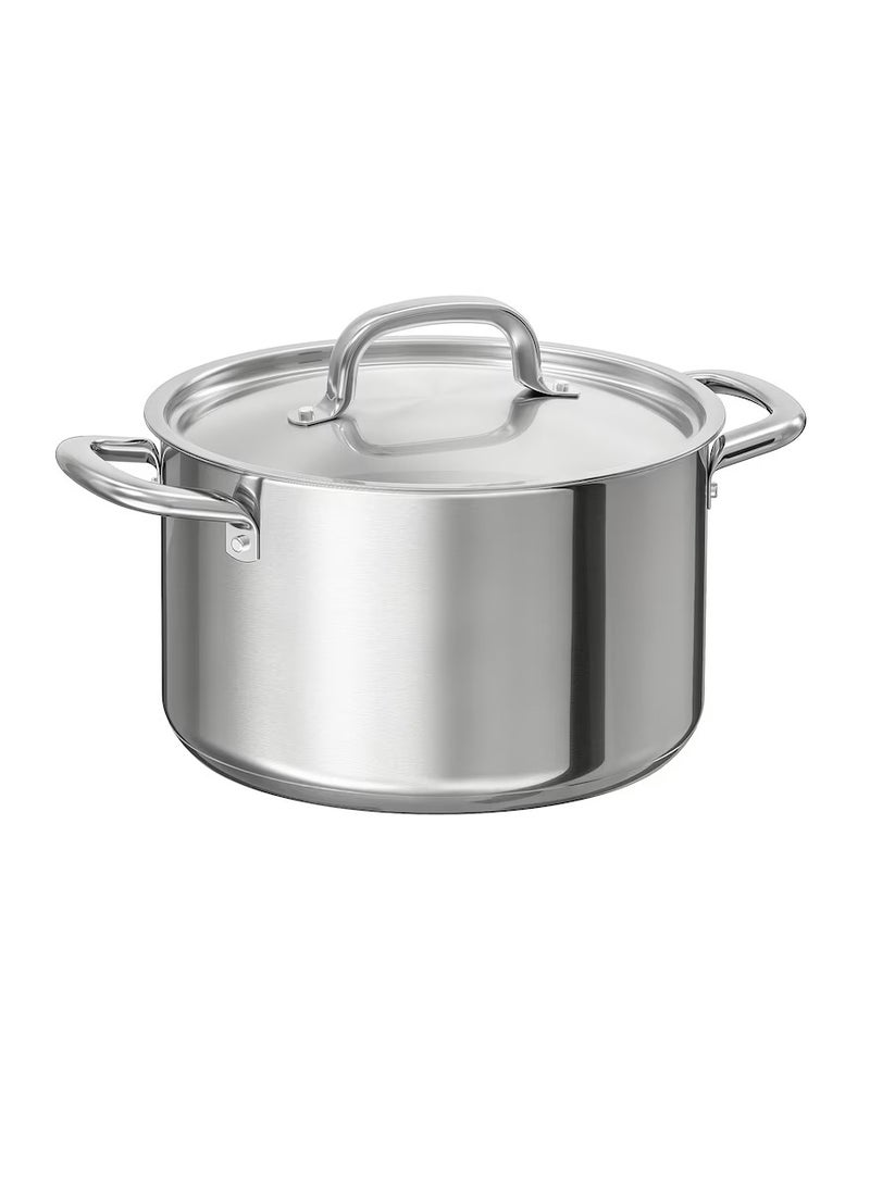 Pot with lid, stainless steel5.0 l - Image 2