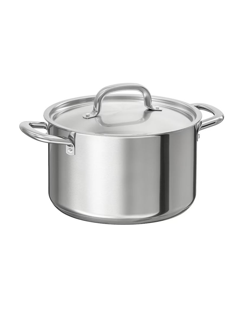 Pot with lid, stainless steel5.0 l - Image 3