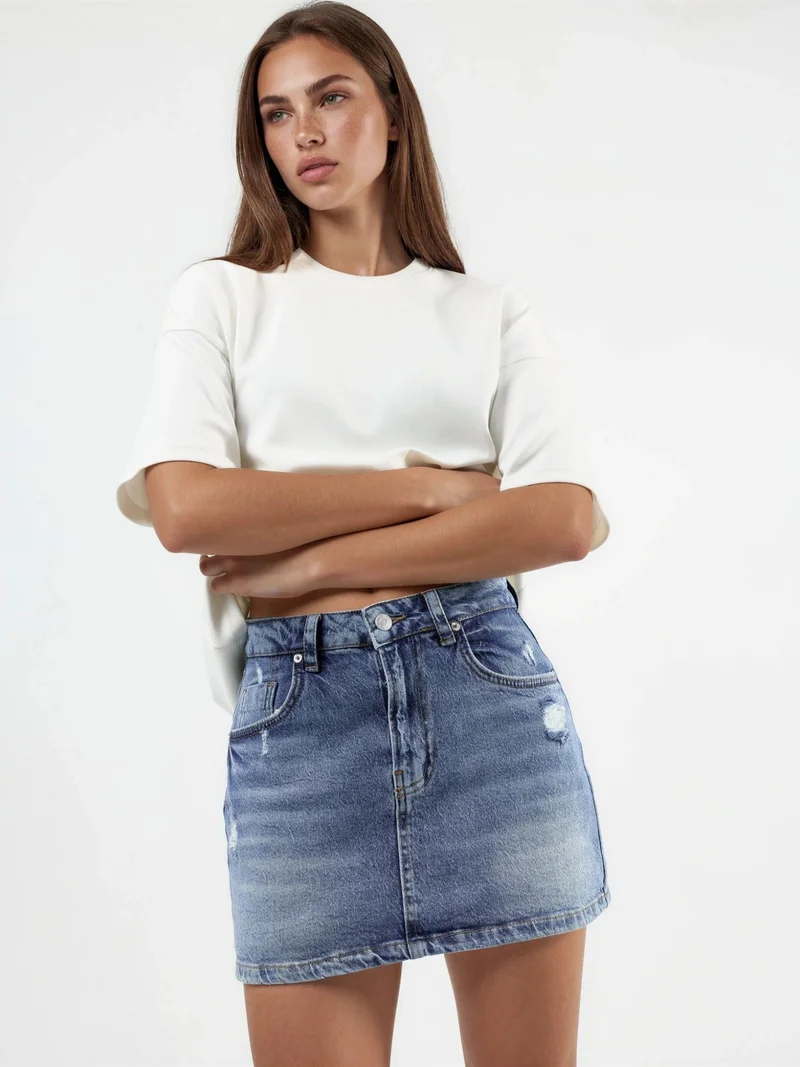 هيكاب Denim Skort