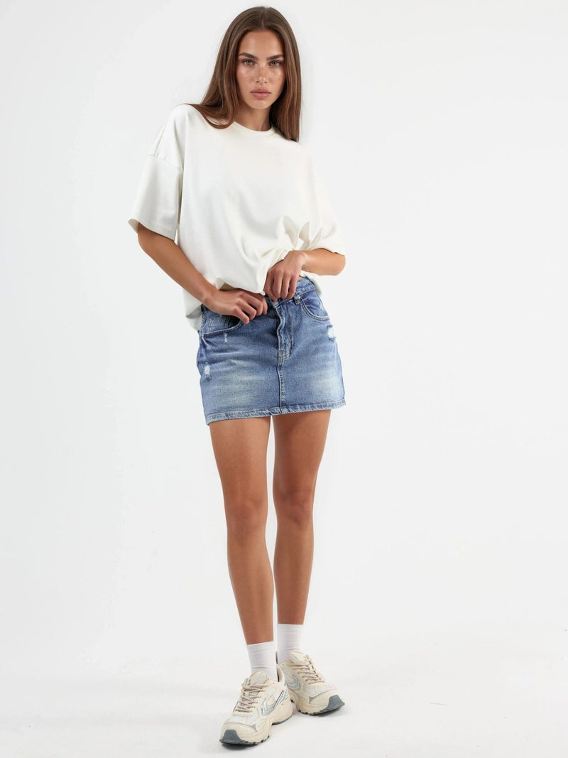 HICCUP Denim Skort - Image 5