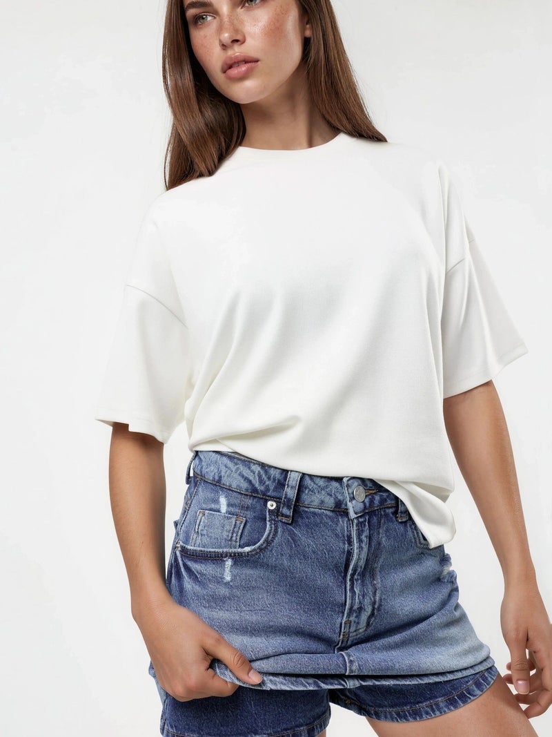 HICCUP Denim Skort - Image 3