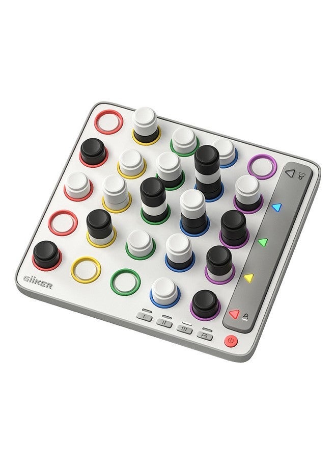 GiiKER Smart Four, 3D AI-Powered 4 in a Row Game, Strategy Board Games with Integrated Referee for 1-2 Players, Travel Games for Ages 6-12 and up, Birthday Gift for Kids Family Game Night - Image 1