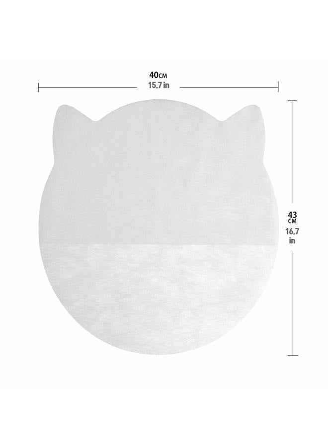 The Bbosong Lab Disposable Makeup Protector Hood 10pcs/This face cover prevents makeup stain while changing clothes Disposable Makeup Protector Disposable Cosmetic Mask Disposable Makeup Protector - Image 4