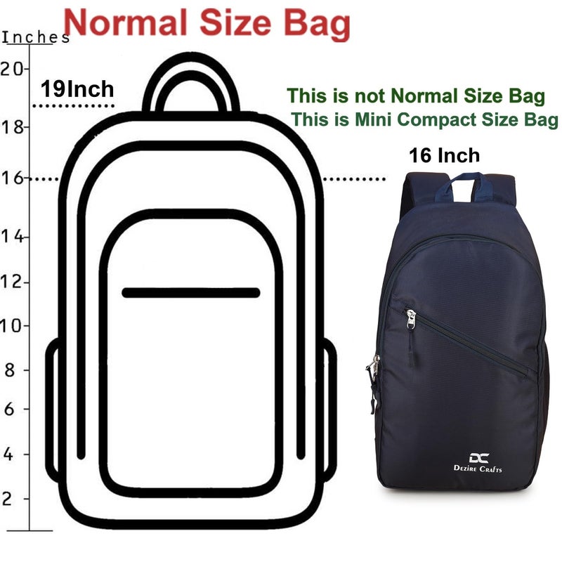Dezire Crafts DC Light Weight Small Trekking College Multipurpose Travel Tution Bags - Image 4