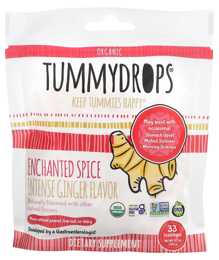 Organic Enchanted Spice Intense Ginger 33 Lozenges