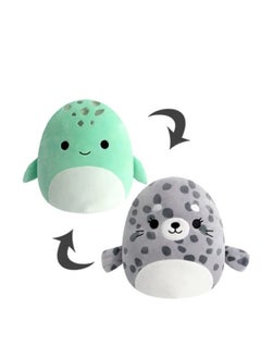 Squishmallows Flip A Mallows Odie & Cole Plush Toy 5 Inches  - Image 1