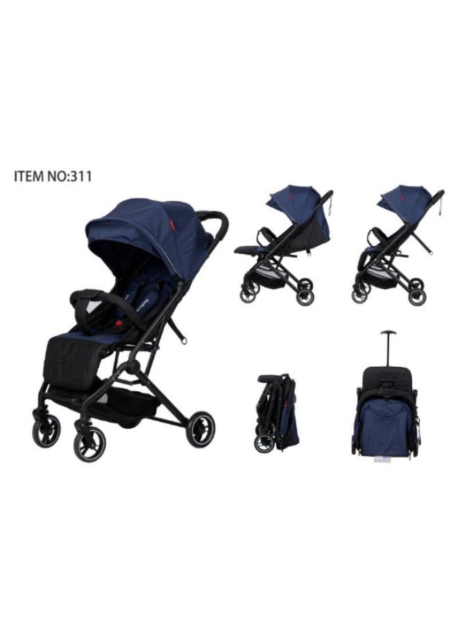 belecoo - One-Handed Foldable Stroller with Safety Features, Model 311 - Image 1