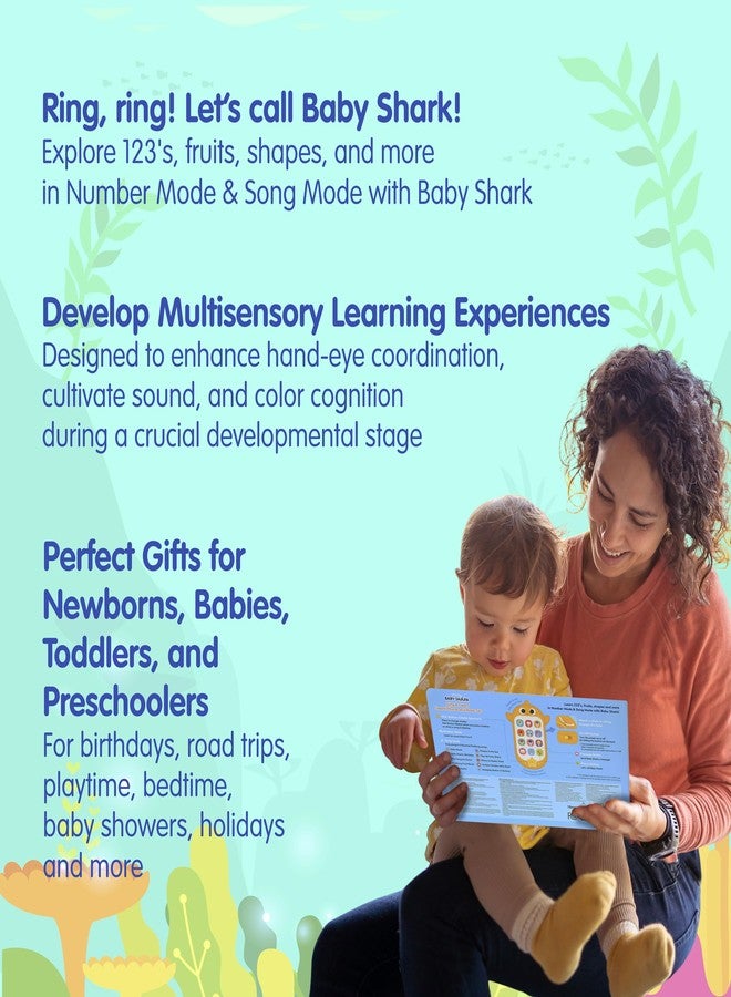 Pinkfong Baby Shark Sing & Learn Smart Phone and Book Set: Interactive Learning Toys with Sound and Music, Ideal Educational Gifts for Kids - Image 4