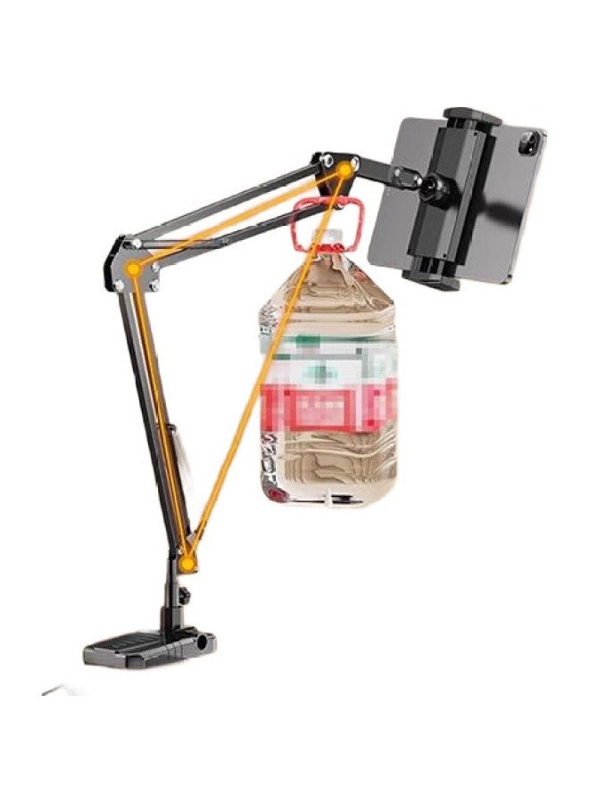 Lingchen Tablet Stand, Bedside Phone Lazy Holder, Ipad Desktop Multifunctional Armrest, Bedside Video Watching, Online Classes, Overhead Shooting, 360° Adjustable Support Stand - Image 1