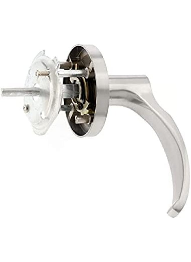 ROBUSTLINE - Lock With Handle For Panic Bar Panic Door Push Bar Panic Exit Device With Exterior Lever Heavy Duty Entry Lever Door Handle Set Exit Or Emergency Door Handle - Image 1