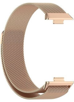 Dexmon Huawei Watch Fit 3 Compatible 22MM Stainless Steel Magnetic Metal Mesh Sweat-proof Flexible Luxury Strap  - Image 3
