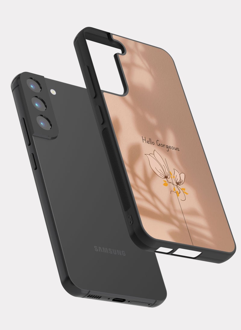 بكسلات كفر سامسونج جالكسي اس 22 بلس اقتباس انجليزي مرحبا أيها الرائع - Image 2