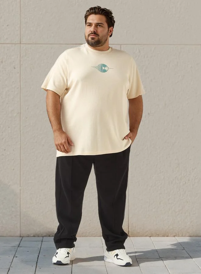 Splash FAV Plus Size Regular Fit Flexi Waist Track Pants