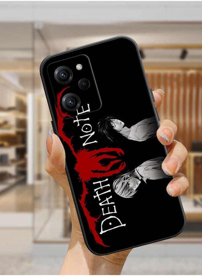 Generic - Protective Shockproof Case Cover For Xiaomi POCO X5 Pro 5G Death Note anime logo design Drawing - Image 1