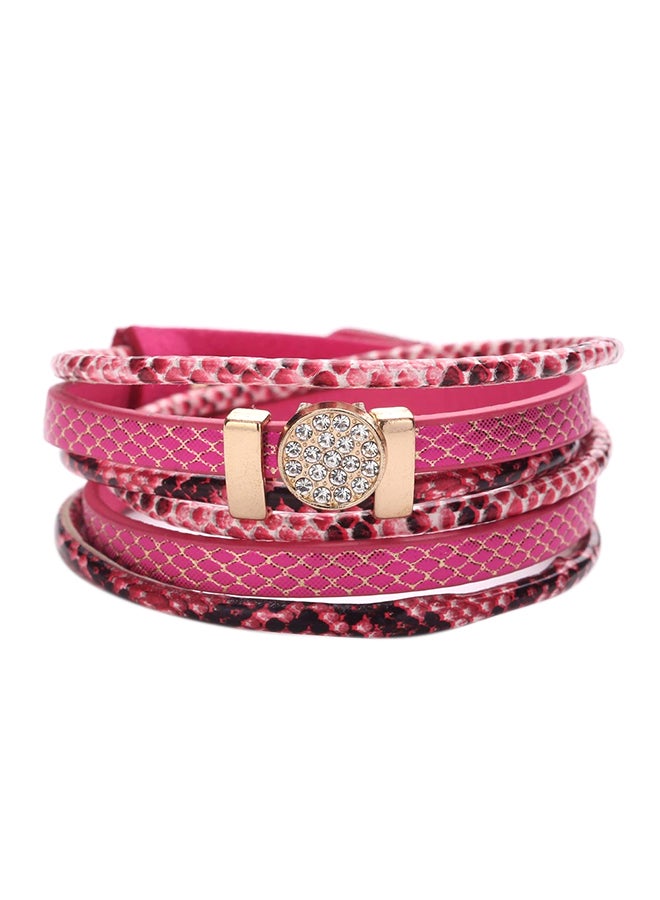 Round Stud Multi-Layer Bracelet