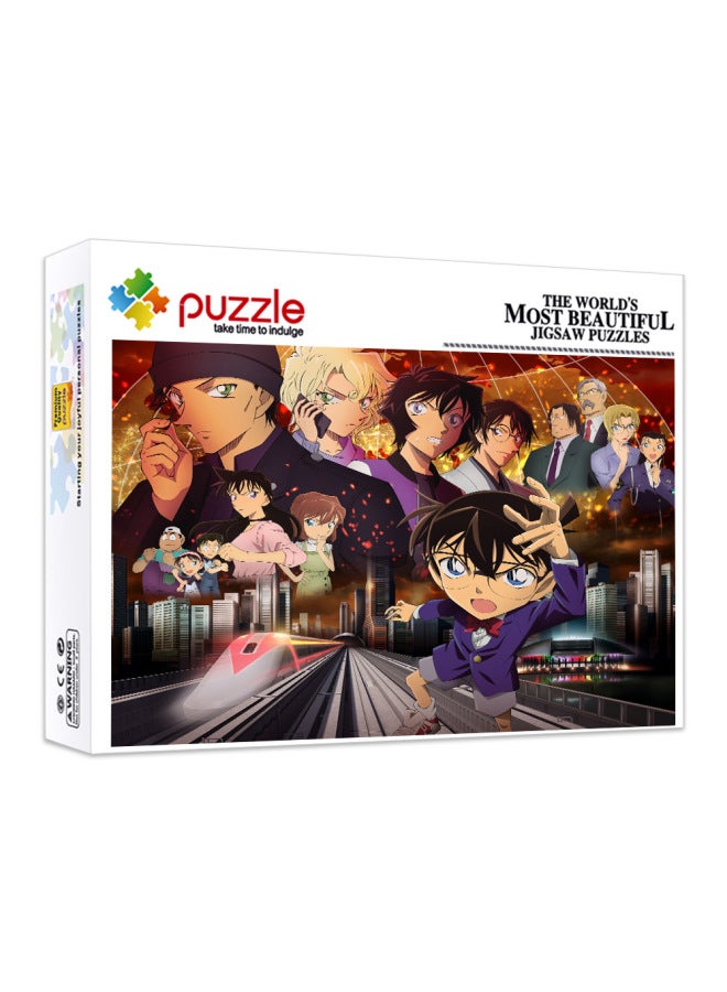 Miyazaki Junbao Kemeng One Piece Beautiful Girl Warrior Animation Cartoon Paper 100 Piece Puzzle Children's Toy 9 Years Old-Color:Spirited Away Miyazaki 100 Tablets - Image 2