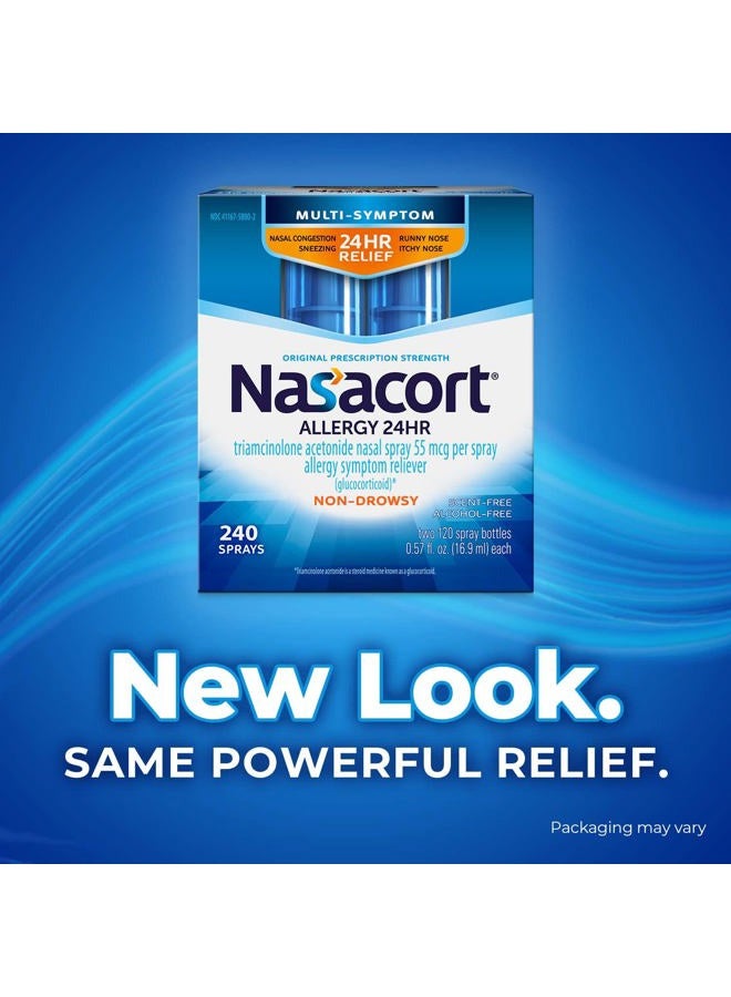 Nasacort Nasal Spray, 240 Count (16.9 ml or 0.57.oz) - Image 3