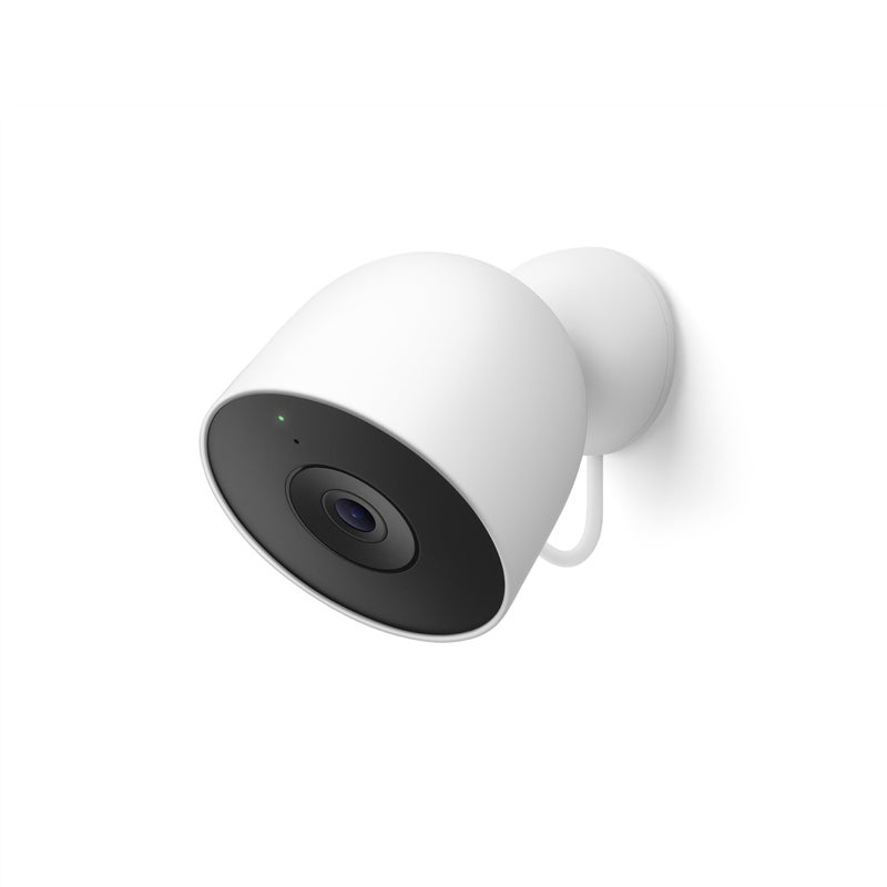 Google Nest Cam Outdoor Wired 2nd Gen Security Camera with 2K Video and Gemini Night Vision 2Way Audio Works with Google Home 2025 Model Snow - Image 2