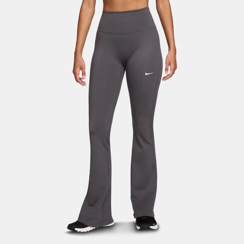 Nike Grey Women's One Flared Leggings for Women | Best Price UAE