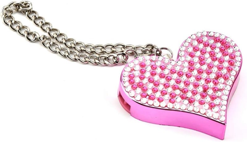 woobles Vigilant 130dB Personal Alarm,Self Defense Alarm Heart Shape Security Protect Personal Alert for Men Women Kids Students(Silver)- - Image 4