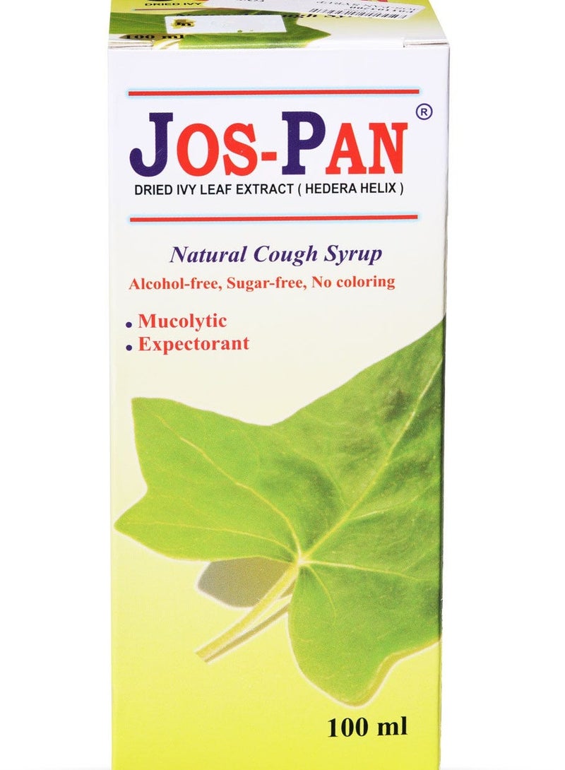 JERASH PHARMACEUTICALS Jos Pan Syrup 100 ml - Image 2
