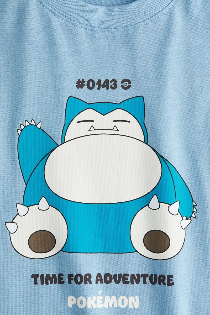 H&M Printed oversized T-shirt