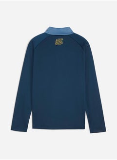PUMA Colorblock Logo Detail Sweatshirt with Reglan Sleeves  - Image 2