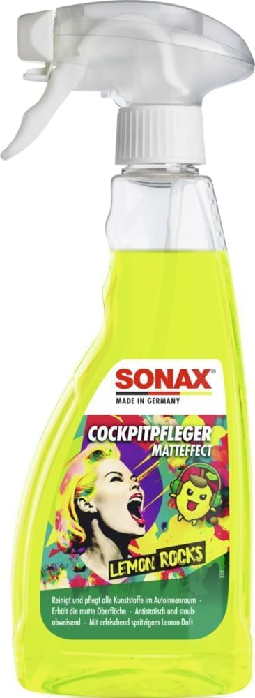 SONAX رذاذ سونكس لداخل السيارة بتأثير غير لامع برائحة الليمون (500 مل) - Image 1