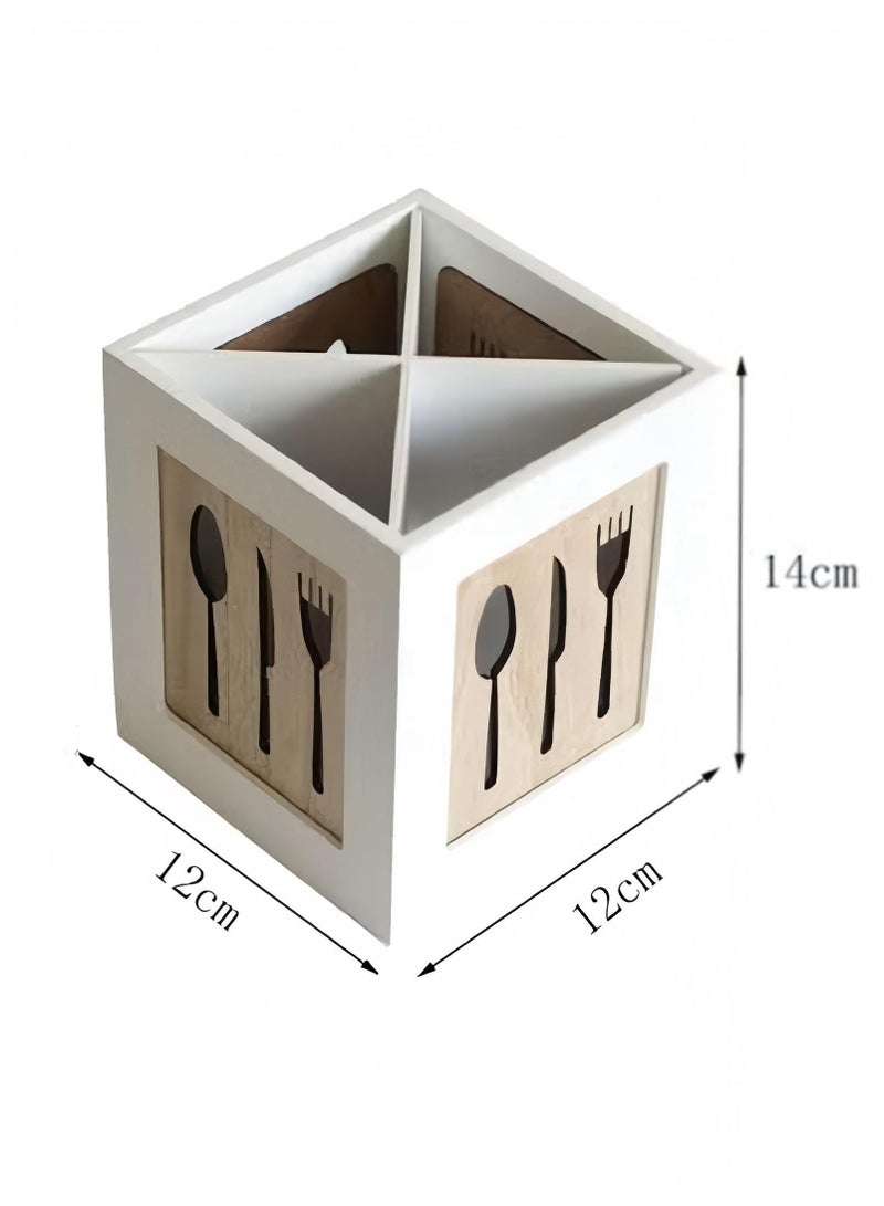SISGL 31-Piece Knife Fork Spoon Full Cutlery Set With Cutlery Storage Box  - Image 2