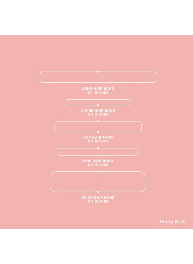 غيمي ربطات شعر طويلة ومجعد من بيوتي، ربطات شعر أونيكس سوداء خالية من الأضرار، إكسسوارات شعر مطاطية من الألياف الدقيقة بدون خياطة، إكسسوارات شعر طويلة ومجعد، لا توجد خدوش أو تكسر (6 قطع) - Image 4