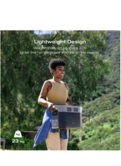إيكو فلو محطة الطاقة المحمولة EF ECOFLOW DELTA 2 Max ، مولد الطاقة الشمسية LFP 2400 واط ، شحن كامل في 1 ساعة  - Image 3