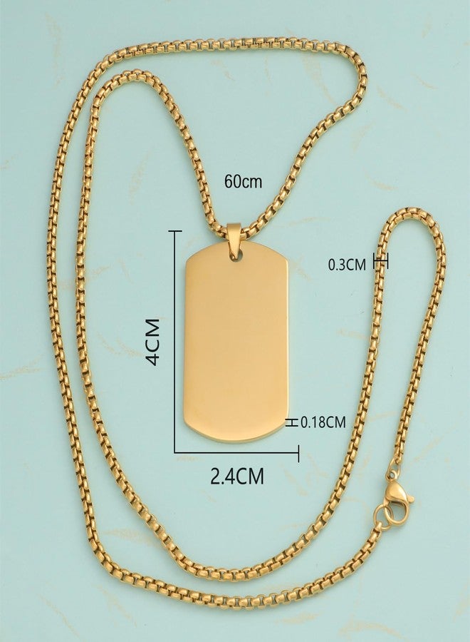 HOMLIFPER YHVH YHWH Jehovah Yahweh Pendant Necklace - Tetragrammaton Blessed Prayers Necklace -Hebrew Amulets Religious Jewelry for Her Him (Gold-EXODUS 3:15) - Image 2