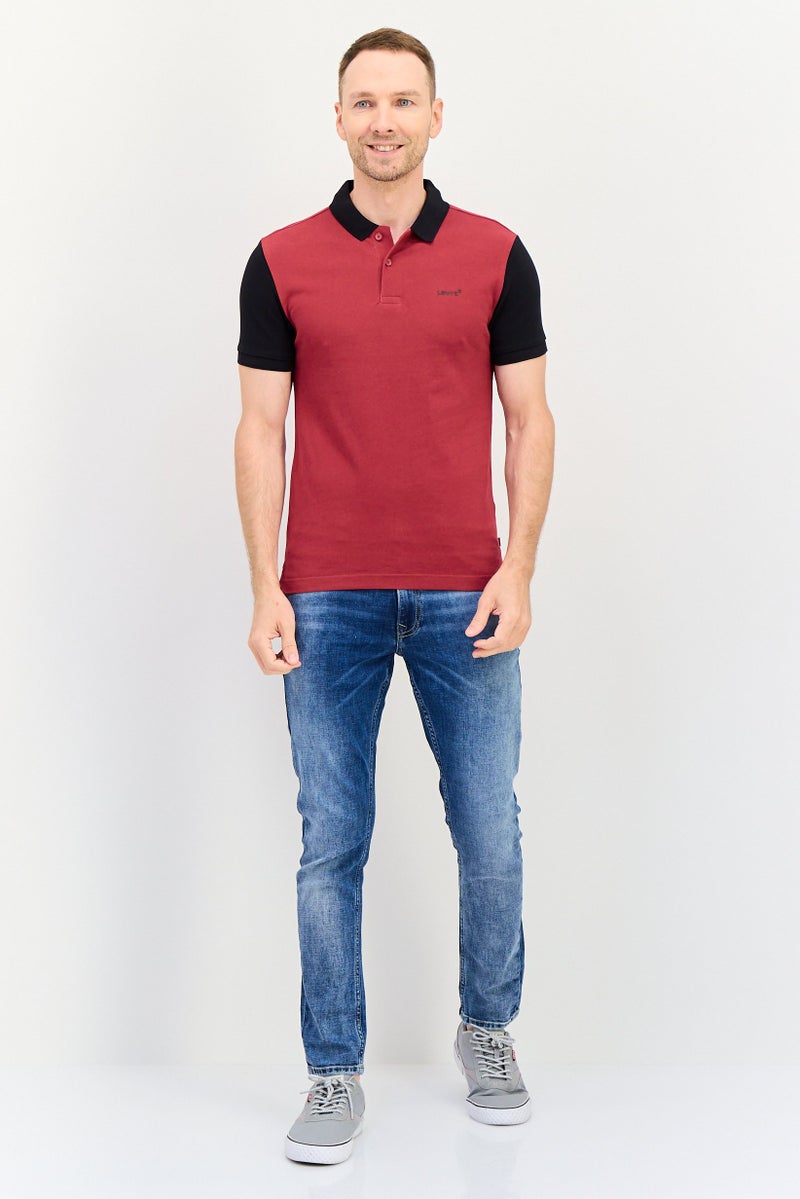 Levi's تي شيرت بولو قصير الأكمام للرجال بتصميم عادي مع شعار العلامة التجارية، متعدد الألوان - Image 4