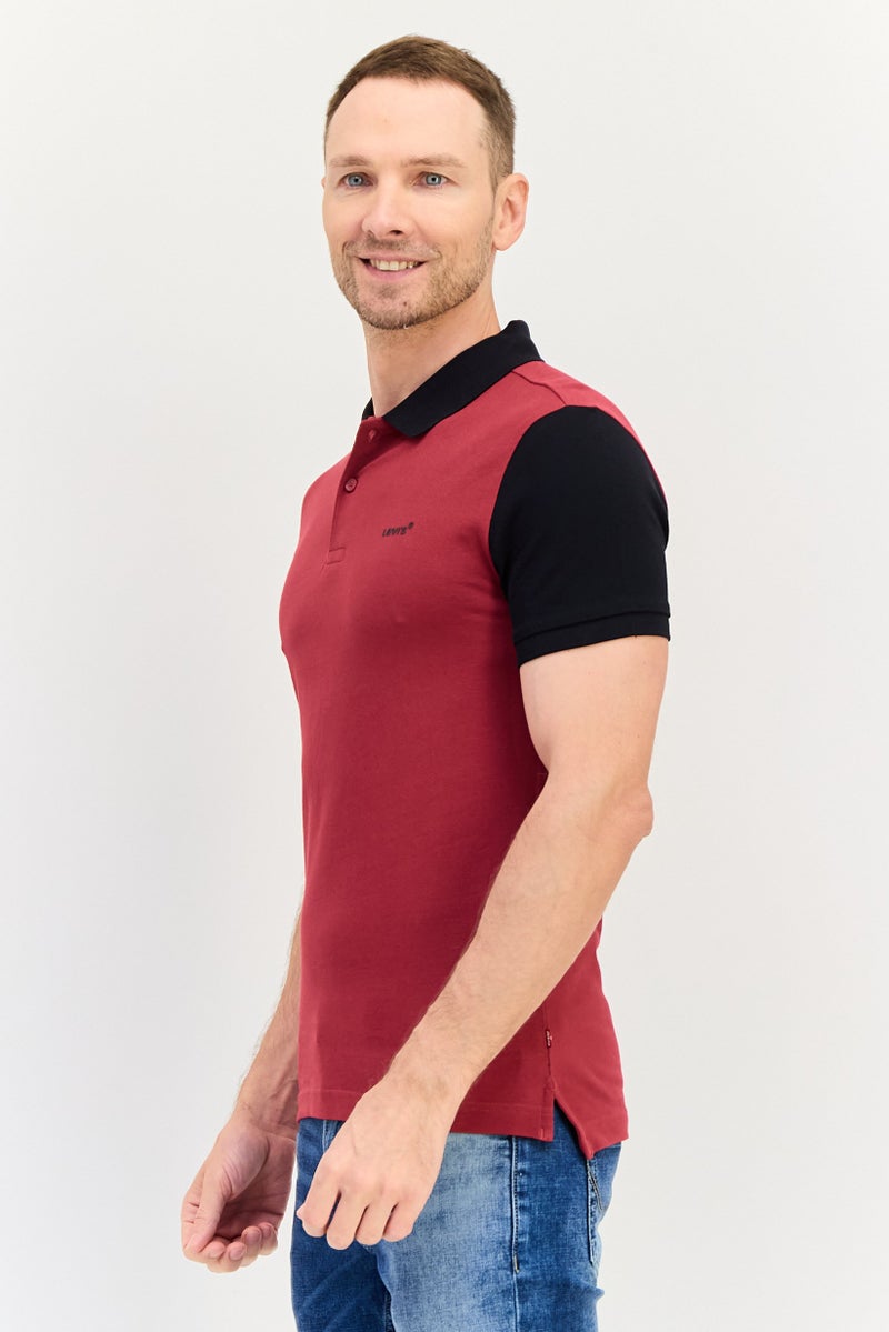 Levi's تي شيرت بولو قصير الأكمام للرجال بتصميم عادي مع شعار العلامة التجارية، متعدد الألوان - Image 2