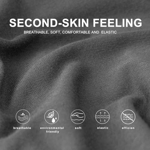 BAMBOO COOL Men's Boxers Underwear Boxer Shorts for Men Classic Lounge Loose Stretch Short (3 Pack), X-Large - Image 2