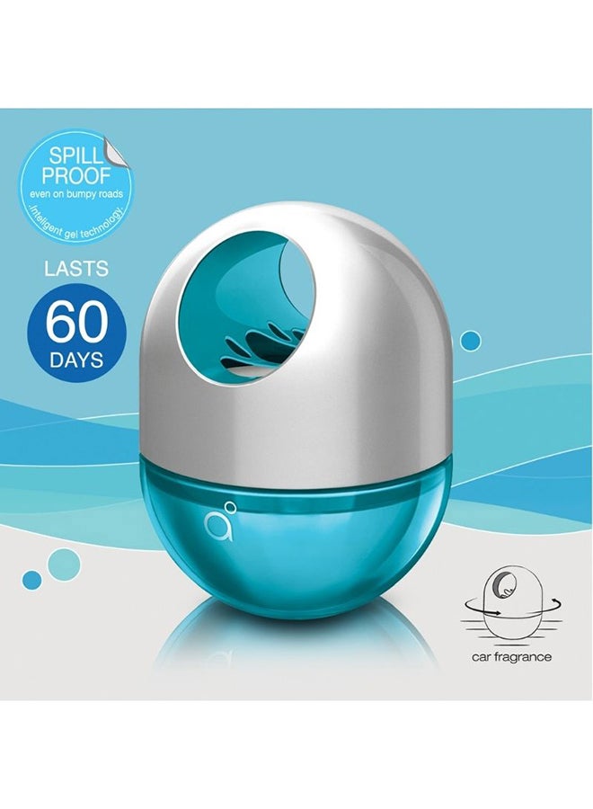 Godrej aer Twist Car Vent Air Freshener Cool Surf Blue 45g - Image 3