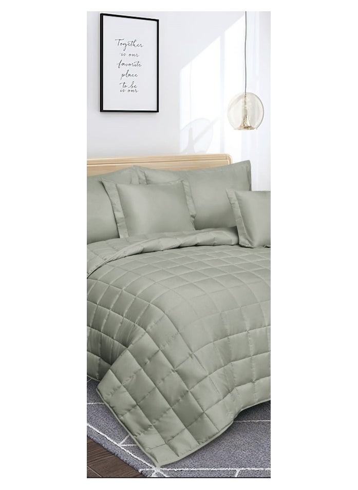 Red Rose Summer hotel double bed sheet to add elegance to your room decor, made of microfiber, size 240*260 cm, 6 pieces  - Image 3