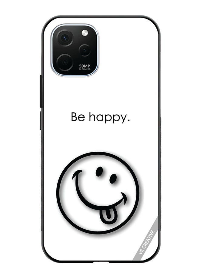 VR CREATIVE Protective Case Cover For Huawei Enjoy 50z Be Happy Design Multicolour - Image 1