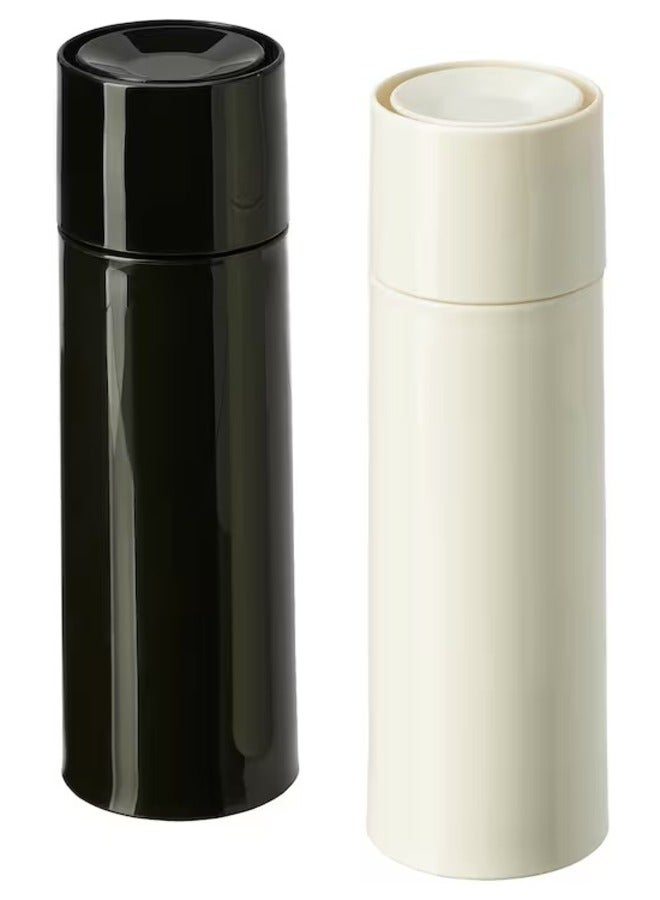 BARNASINNE Spice mill, black/white, 14 cm  - Image 1