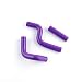LUXERAD Radiator Coolant Silicone Hose Kit Fits For KAWA SAKI KX 80 85 100 19982013 Purple - Image 2