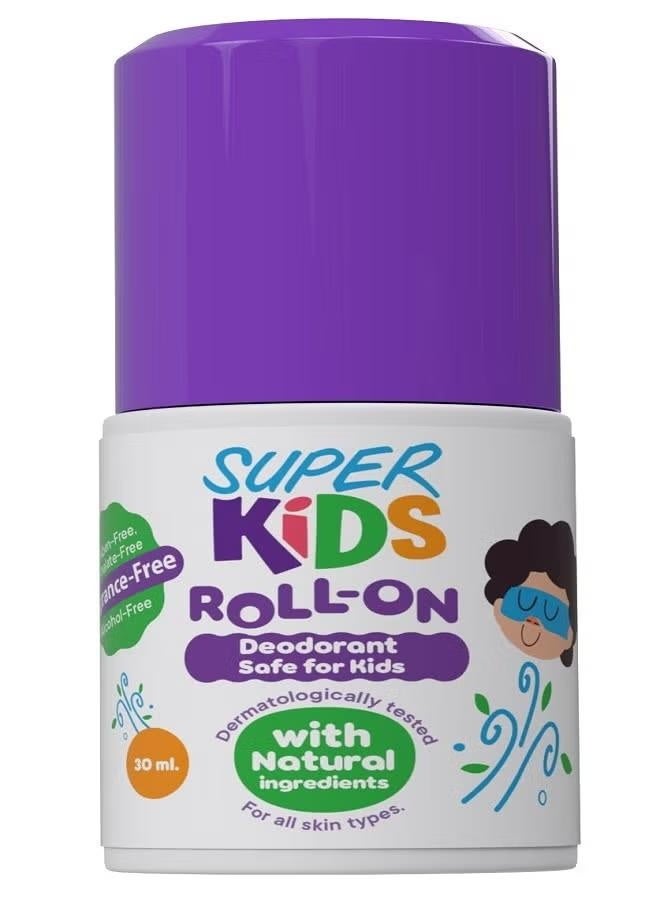 سوبر كيدز SUPER KIDS FRAGRANCE FREE ROLL ON 30ML