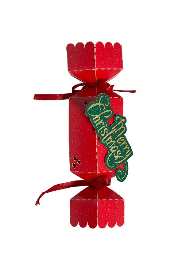 ThePartyPopper Red and Green Merry Christmas Favor Boxes - Image 2