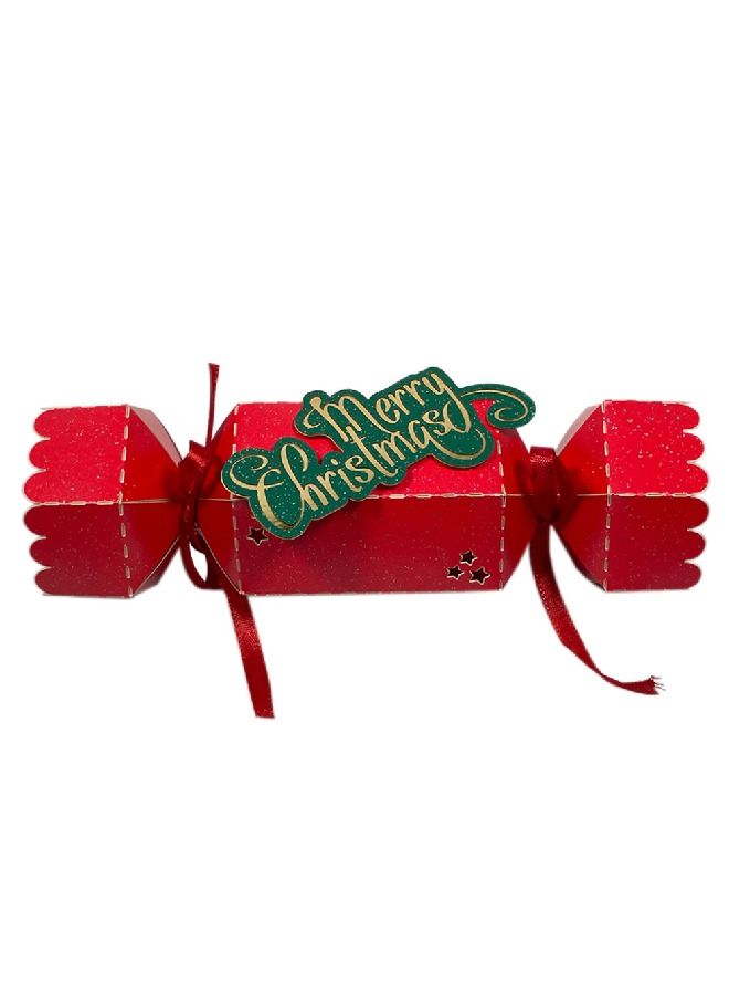 ThePartyPopper Red and Green Merry Christmas Favor Boxes - Image 3
