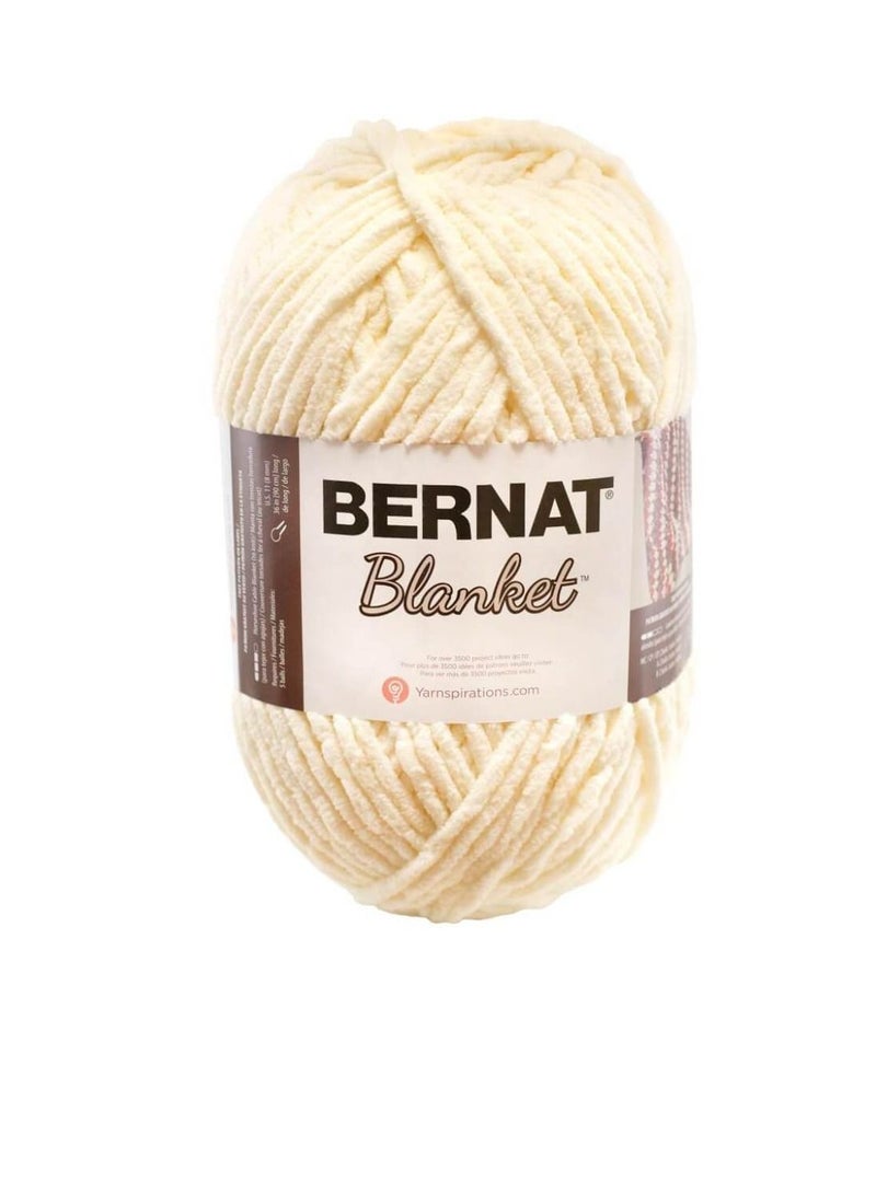 Bernat Bernat Blanket Big Ball Yarn Vintage White - Image 1