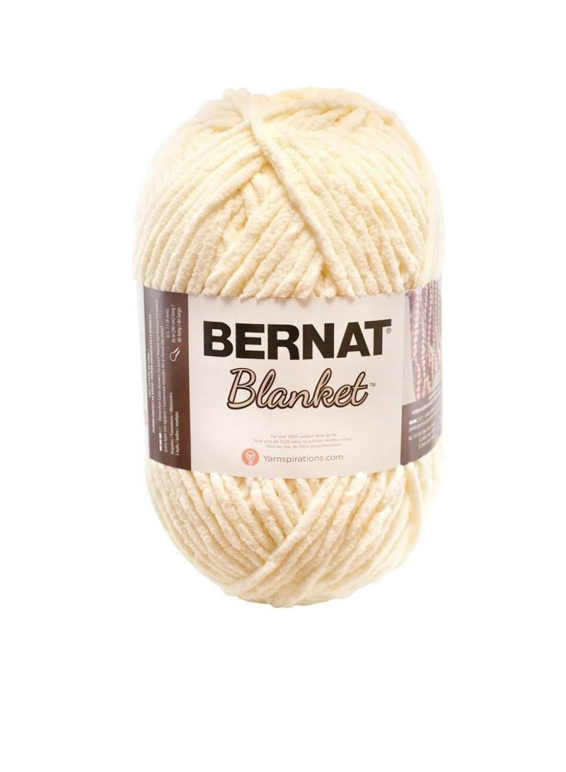 Bernat Bernat Blanket Big Ball Yarn Vintage White - Image 3