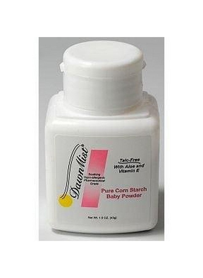 Dukal Dawnmist Baby Powder, Corn Starch, Premium, 3.5 oz BP35C