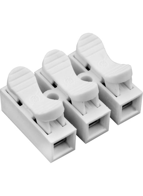 Single-Work Spring Push-in Terminal Block 3 x 0.50-2.5 mm 3 Pieces