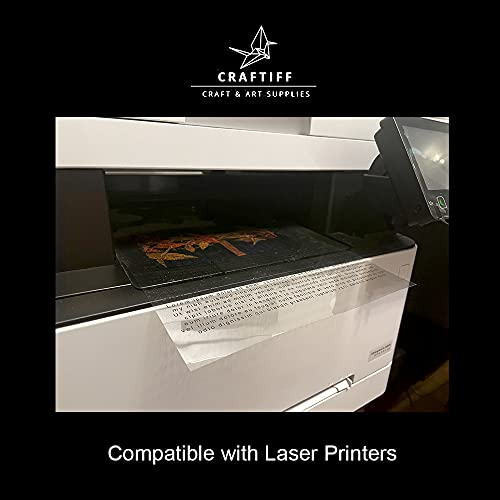 Craftiff Ohp Clear Printable Transparency Film 8.5 x 11 Inches for Overhead Projectors, for Laser Printers - 40 Sheets - Image 4