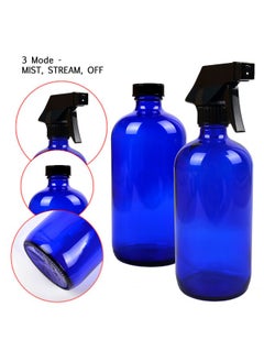 6 Pack Empty Cobalt Blue Glass Spray Bottles Refillable Containers 16 Oz 8 Oz 4 Oz Spray Bottles For Essential Oils Cleaning Products Durable Black Trigger Sprayer Fine Mist And Stream - pzsku/ZE46BAFEC5FA1F5FAD196Z/45/_/1707976929/d235fdb8-e0e5-4a7c-ac22-f457faed5058